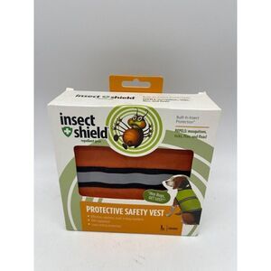 Insect Shield Repellent Gear Protective Safety Vest Size L